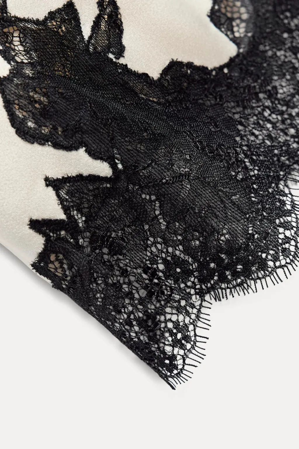 Hot FALDA MIDI ENCAJE ZW COLLECTION Mujer Faldas / Shorts