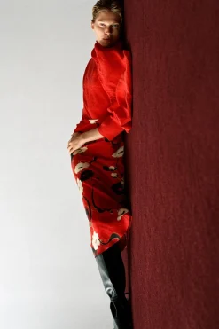 Clearance FALDA MIDI ESATAMPADA ZW COLLECTION Mujer Faldas / Shorts