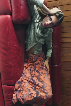 Discount FALDA MIDI ESTAMPADA LIMITED EDITION Mujer Faldas / Shorts