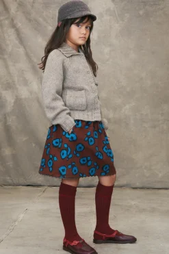 Niños ZARA 6 - 14 Años·Faldas / Bermudas<FALDA MIDI ESTAMPADO FLORES LIMITED EDITION