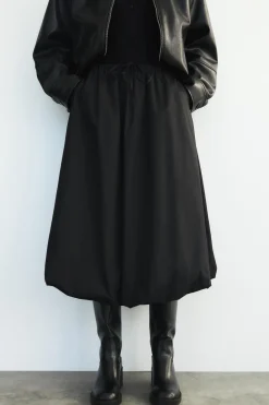 New FALDA MIDI GLOBO Mujer Faldas / Shorts