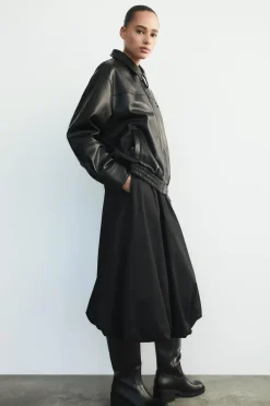 New FALDA MIDI GLOBO Mujer Faldas / Shorts