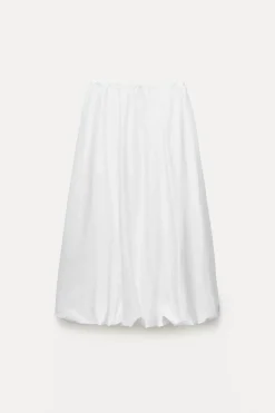 New FALDA MIDI GLOBO Mujer Faldas / Shorts