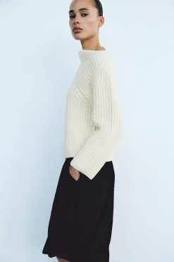 Fashion FALDA MIDI GLOBO TORSIÓN Mujer Faldas / Shorts