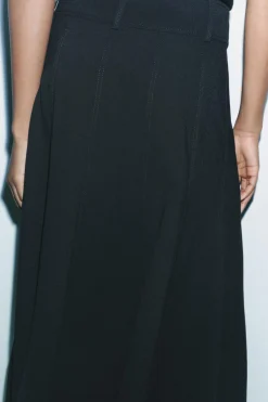 Best FALDA MIDI GODET ZW COLLECTION Mujer Faldas / Shorts