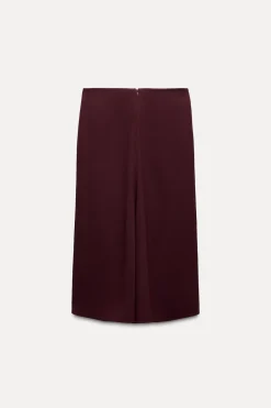 Sale FALDA MIDI GODETS ZW COLLECTION Mujer Faldas / Shorts