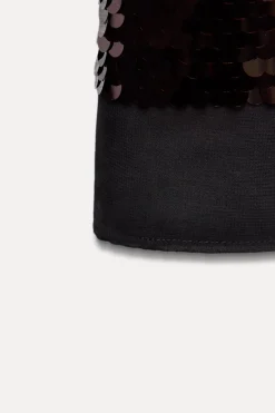 Outlet FALDA MIDI LENTEJUELAS Mujer Faldas / Shorts