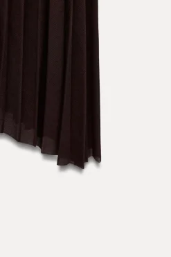 Outlet FALDA MIDI PLISADA Mujer Faldas / Shorts