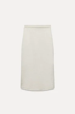 Clearance FALDA MIDI PUNTO Mujer Cárdigan / Jerséis|Punto