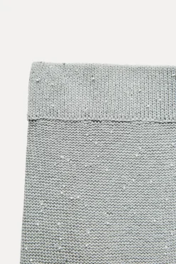 Discount FALDA MIDI PUNTO ABALORIOS Mujer Cárdigan / Jerséis|Punto