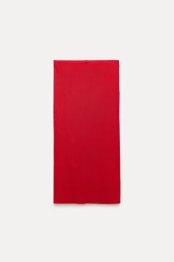 Online FALDA MIDI PUNTO LISO Mujer Cárdigan / Jerséis|Punto