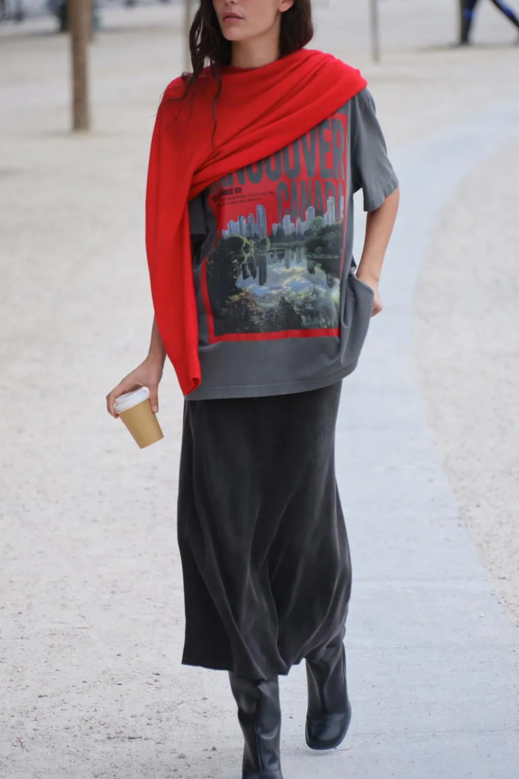 Hot FALDA MIDI SATINADA ZW COLLECTION Mujer Faldas / Shorts