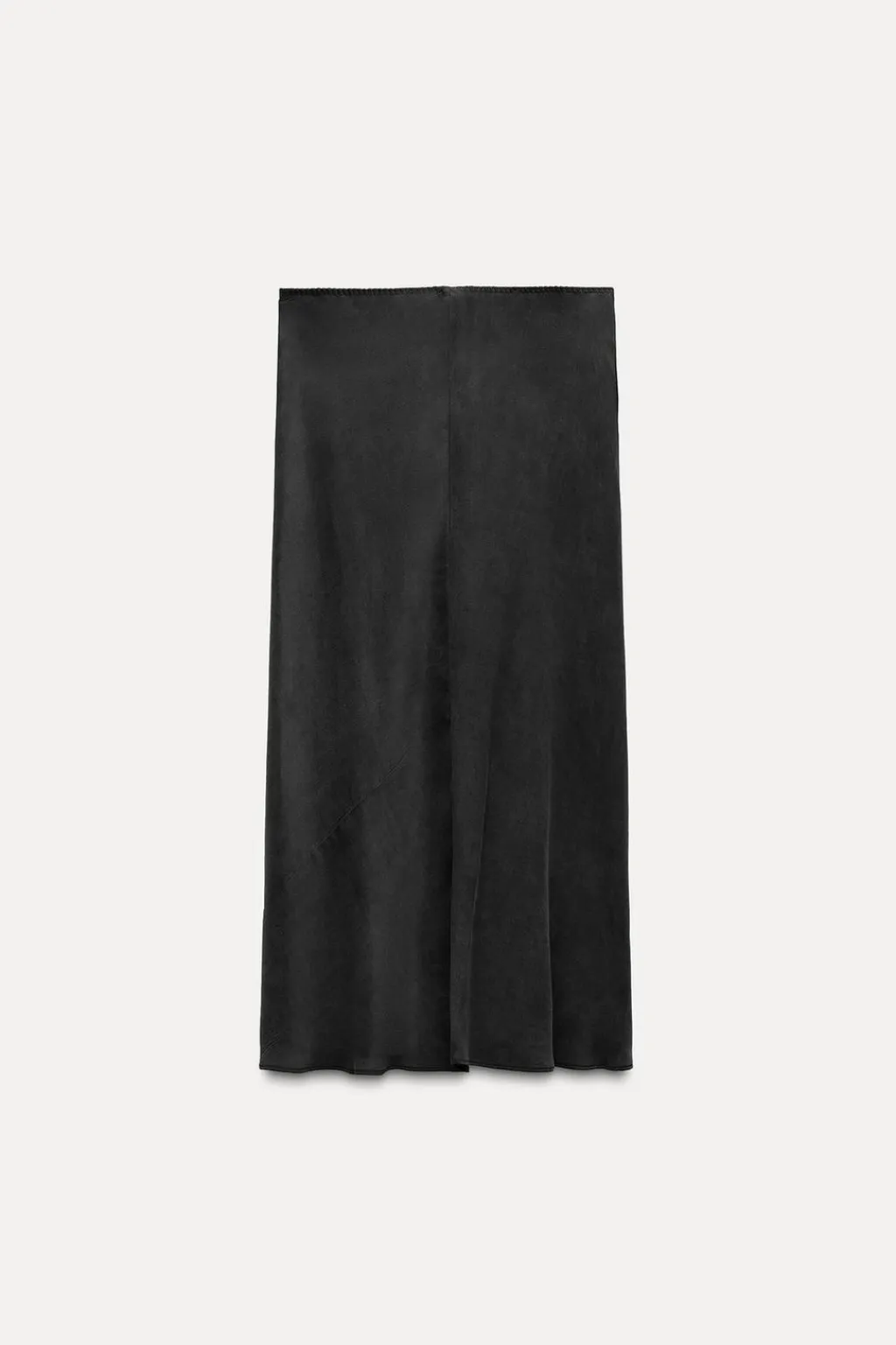 Hot FALDA MIDI SATINADA ZW COLLECTION Mujer Faldas / Shorts