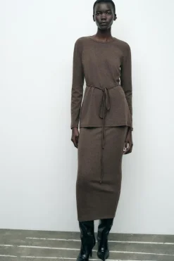 Clearance FALDA MIDI SOFT Mujer Faldas / Shorts