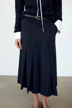 Best FALDA MIDI TABLAS CINTURÓN Mujer Faldas / Shorts