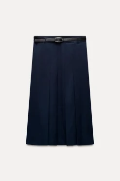 Best FALDA MIDI TABLAS CINTURÓN Mujer Faldas / Shorts