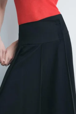 Best FALDA MIDI TABLAS ZW COLLECTION Mujer Faldas / Shorts