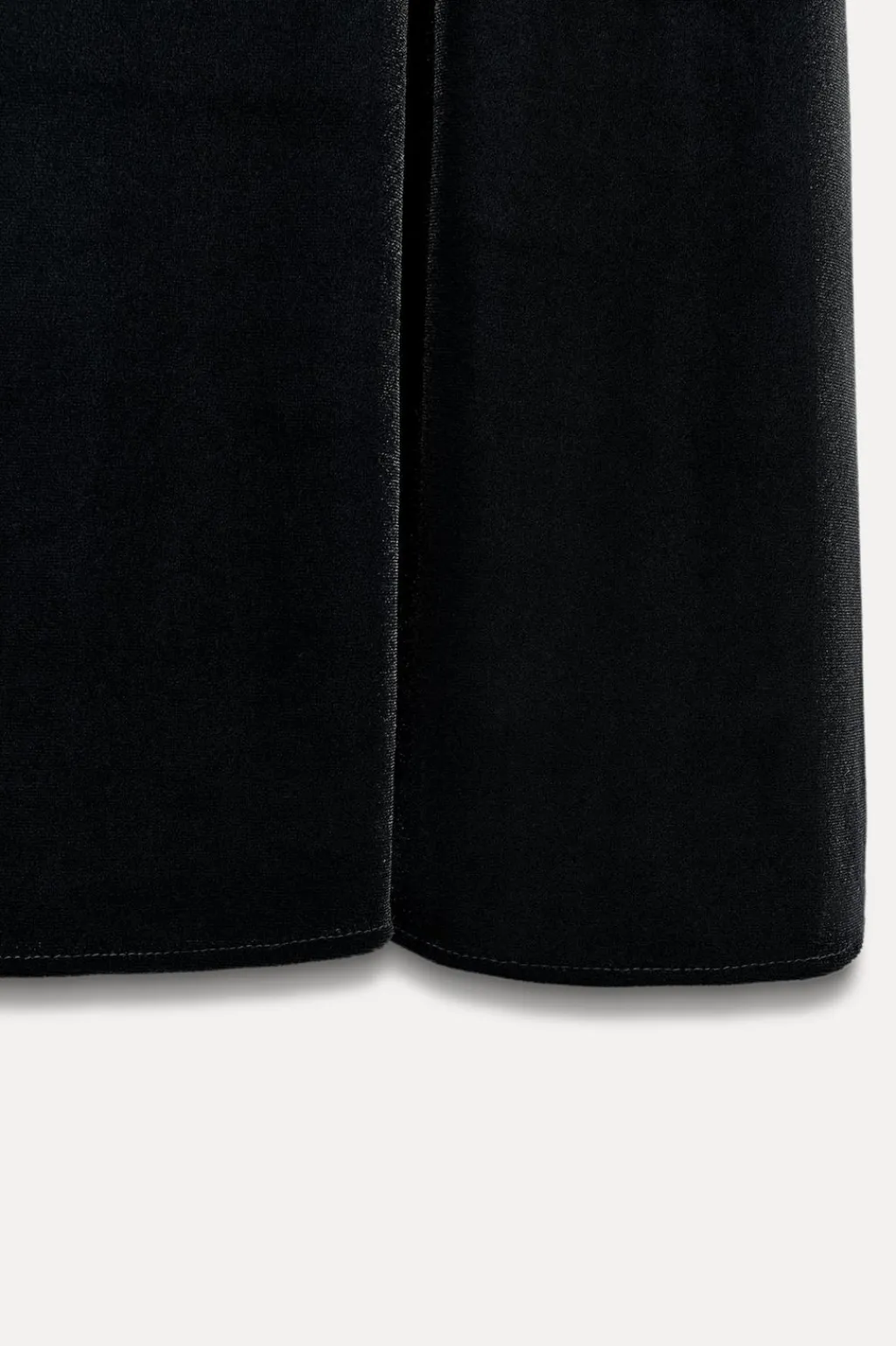 Hot FALDA MIDI TERCIOPELO Mujer Faldas / Shorts