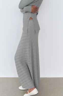 Best FALDA MIDI TEXTURA Mujer Faldas / Shorts