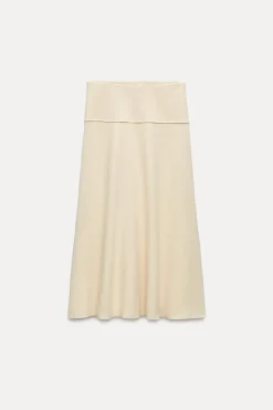 Fashion FALDA MIDI VOLUMEN SOFT Mujer Faldas / Shorts