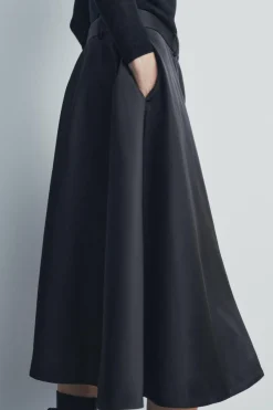 Best FALDA MIDI VOLUMEN ZW COLLECTION Mujer Faldas / Shorts