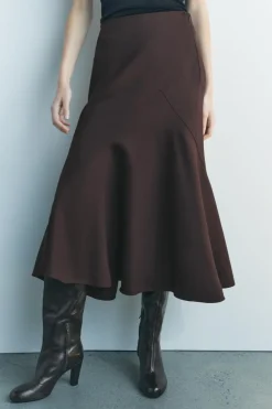 Hot FALDA MIDI VUELO ZW COLLECTION Mujer Faldas / Shorts