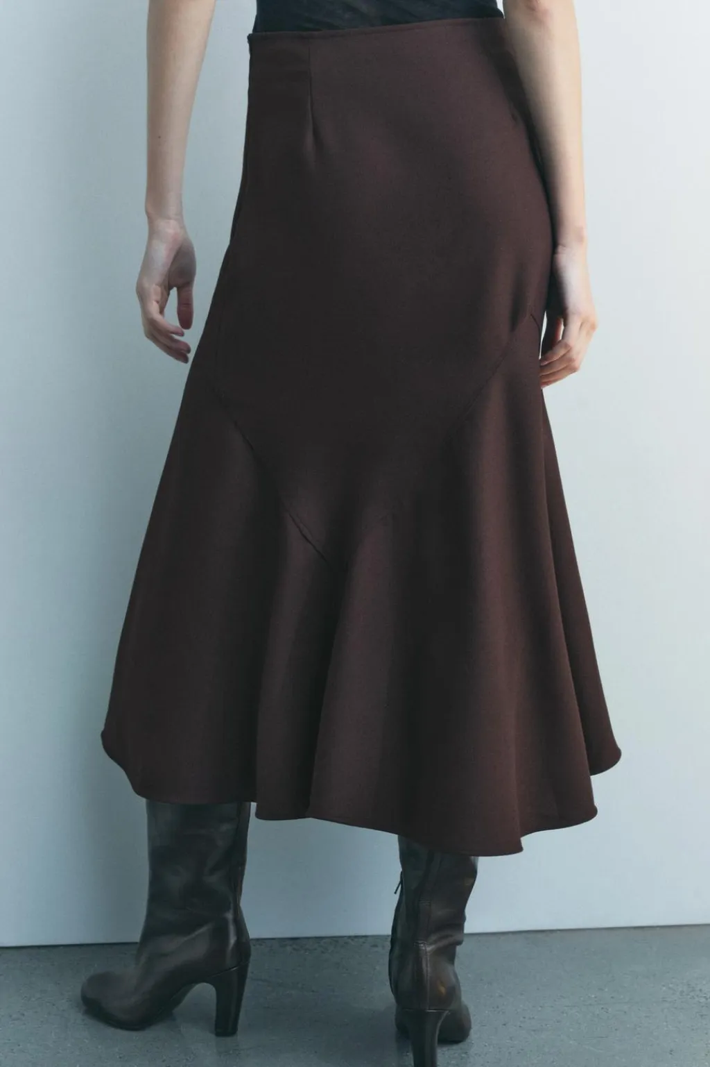 Hot FALDA MIDI VUELO ZW COLLECTION Mujer Faldas / Shorts