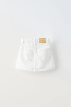 Niños ZARA 6 - 14 Años·Faldas / Bermudas<FALDA MINI DENIM