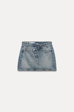 Discount FALDA MINI DENIM TRF Mujer Faldas / Shorts