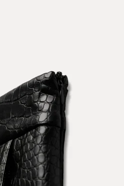 New FALDA MINI EFECTO PIEL Mujer Faldas / Shorts