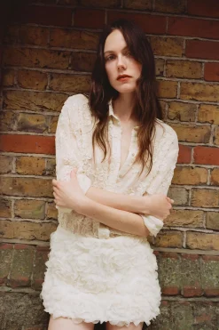 Best FALDA MINI ESTRUCTURA FLOR Mujer Faldas / Shorts