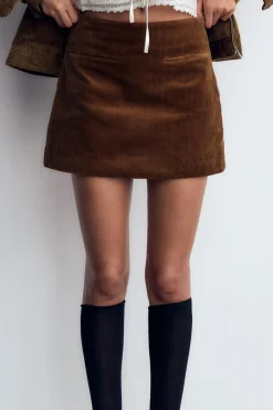 Clearance FALDA MINI PANA Mujer Faldas / Shorts