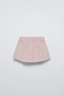 Niños ZARA 1½ - 6 Años·Faldas / Bermudas|6 - 18 Meses·Braguitas / Bermudas<FALDA PANA TABLAS