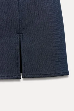 Discount FALDA PANTALÓN ABERTURAS CINTURÓN Mujer Faldas / Shorts