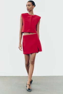 Fashion FALDA PANTALÓN BAJO ABERTURA Mujer Faldas / Shorts