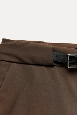 Fashion FALDA PANTALÓN CINTURÓN Mujer Faldas / Shorts