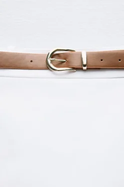 Hot FALDA PANTALÓN CRUZADA CINTURÓN Mujer Faldas / Shorts