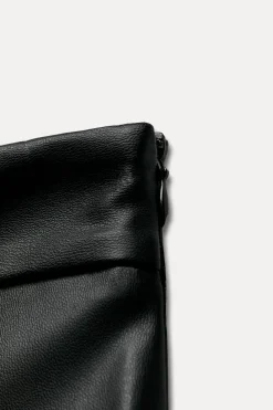 Discount FALDA PANTALÓN EFECTO PIEL Mujer Faldas / Shorts