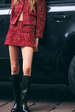 Discount FALDA PANTALÓN ESTRUCTURA Mujer Faldas / Shorts