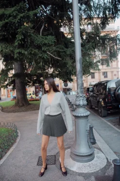 Fashion FALDA PANTALÓN TABLAS Mujer Faldas / Shorts