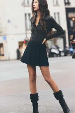 Hot FALDA PANTALÓN TABLAS RAYA DIPLOMÁTICA Mujer Faldas / Shorts