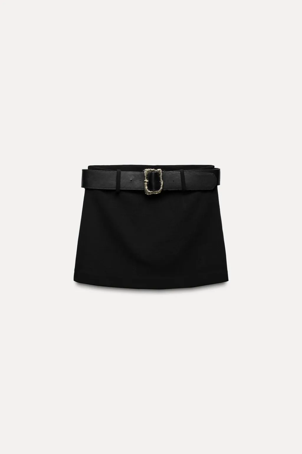 Hot FALDA PANTALÓN TIRO ALTO CINTURÓN Mujer Faldas / Shorts