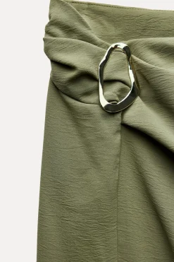 Fashion FALDA PAREO HEBILLA Mujer Faldas / Shorts