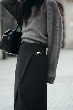 New FALDA PAREO MIDI Mujer Faldas / Shorts