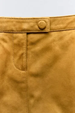 Niños ZARA 1½ - 6 Años·Faldas / Bermudas|1½ - 6 Años·Total Look<FALDA PIEL ANTE