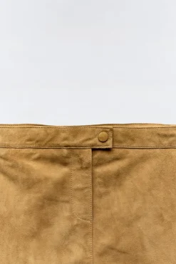 Niños ZARA 6 - 14 Años·Faldas / Bermudas|6 - 14 Años·Total Look<FALDA PIEL ANTE