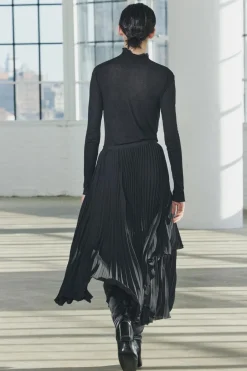 Outlet FALDA PLISADA CINTURÓN ZW COLLECTION Mujer Faldas / Shorts