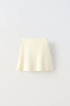 Niños ZARA 6 - 14 Años·Punto|6 - 14 Años·Faldas / Bermudas<FALDA PUNTO CREMALLERA