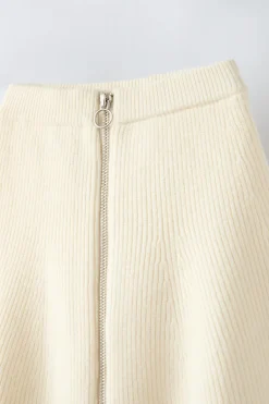 Niños ZARA 6 - 14 Años·Punto|6 - 14 Años·Faldas / Bermudas<FALDA PUNTO CREMALLERA