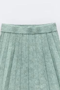 Niños ZARA 6 - 14 Años·Punto|6 - 14 Años·Faldas / Bermudas<FALDA PUNTO TABLAS